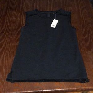 Banana sweater tank blue